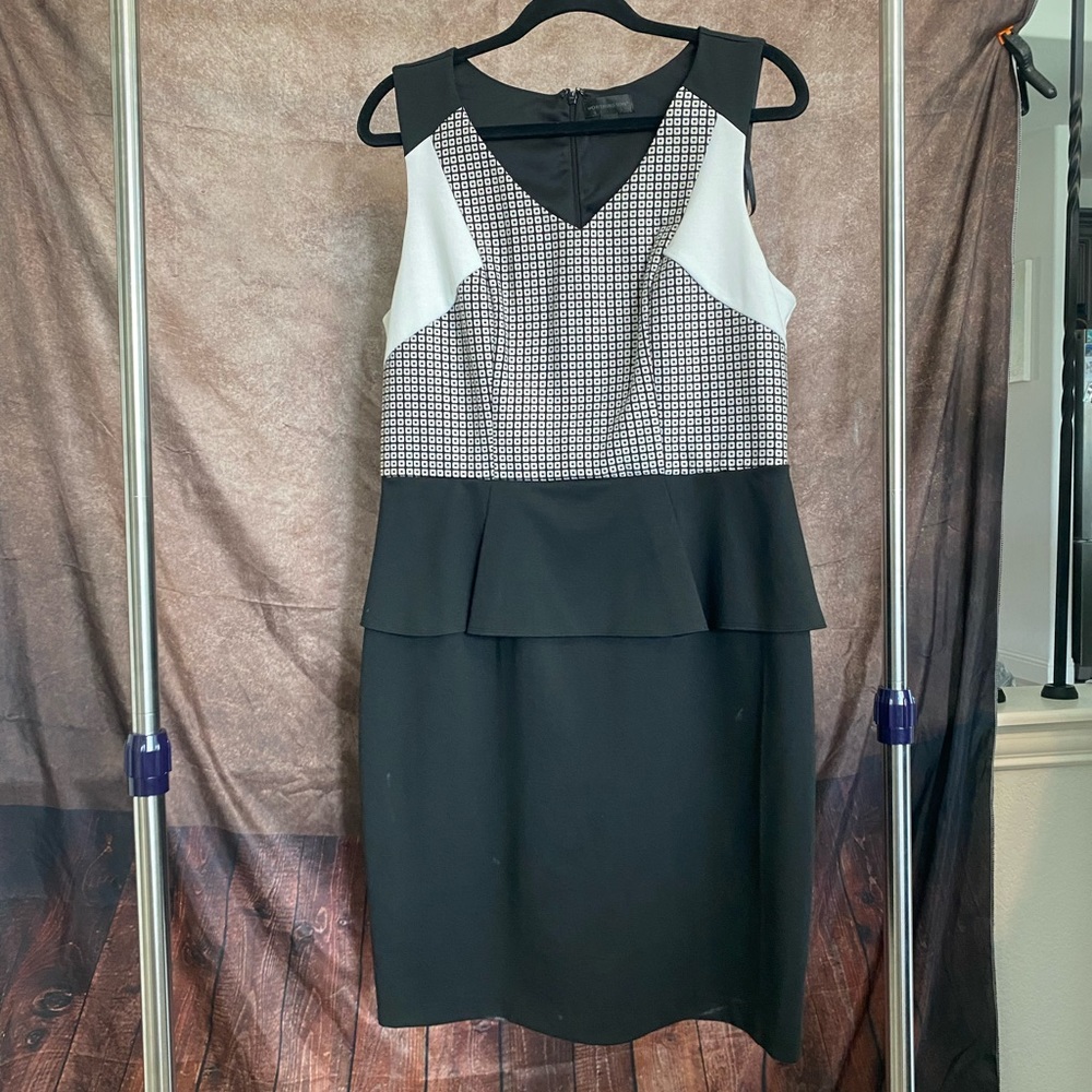 Worthington Black and White Business Dress